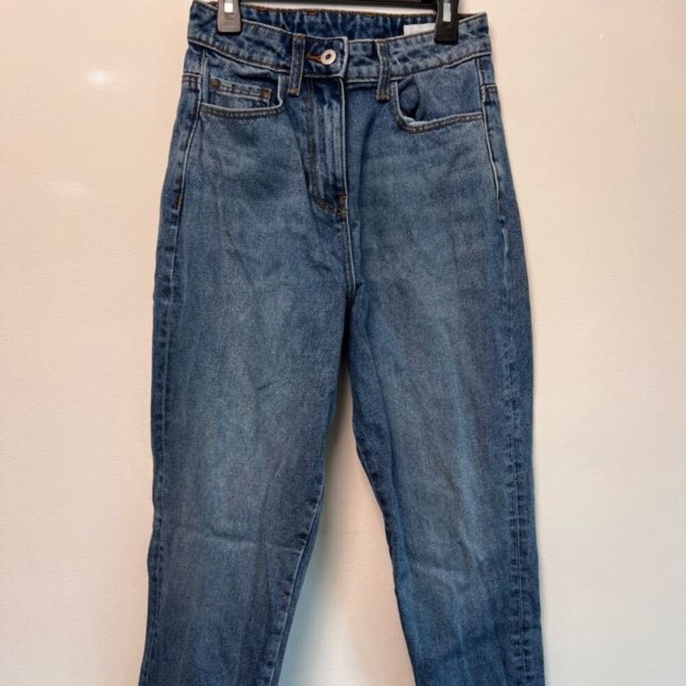 collusion medium wash jeans